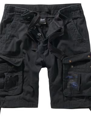 Мъжки къси карго панталони в черен цвят Brandit Pure Vintage