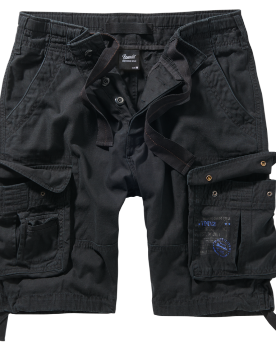 Мъжки къси карго панталони в черен цвят Brandit Pure Vintage, Brandit, Къси панталони - Complex.bg