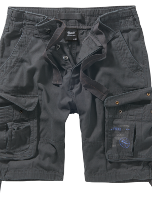 Мъжки къси карго панталони в цвят антрацит Brandit Pure Vintage anthrazit