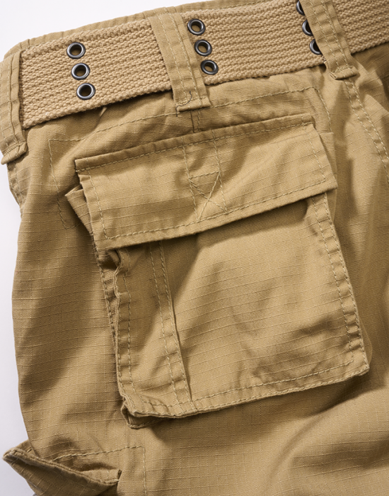 Мъжки къси карго панталони в бежов цвят Savage Ripstop, Brandit, Къси панталони - Complex.bg