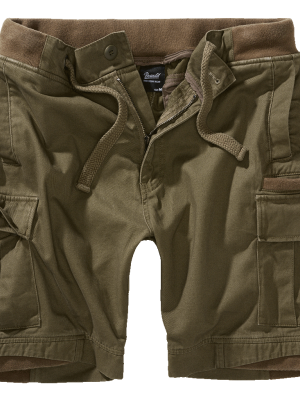 Мъжки къси карго панталони в цвят маслина Packham Vintage