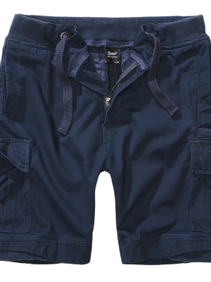 Мъжки къси карго панталони в тъмносин цвят Packham Vintage