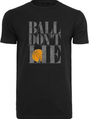Мъжка тениска в черен цвят Mister Tee Ball Don't Lie Мъжка тениска в черен цвят Mister Tee Ball Don't Lie