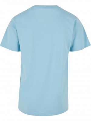 Мъжка тениска в светлосин цвят Mister Tee Good Vibes Drink Мъжка тениска в светлосин цвят Mister Tee Good Vibes Drink