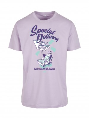 Мъжка тениска в лилав цвят Mister Tee Special Delivery Мъжка тениска в лилав цвят Mister Tee Special Delivery