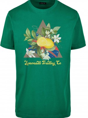 Мъжка тениска е зелен цвят Mister Tee Lemonade