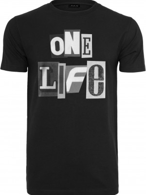Мъжка тениска в черен цвят Mister Tee One Life Мъжка тениска в черен цвят Mister Tee One Life