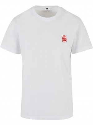 Мъжка тениска в бял цвят Mister Tee Have A Drink Мъжка тениска в бял цвят Mister Tee Have A Drink