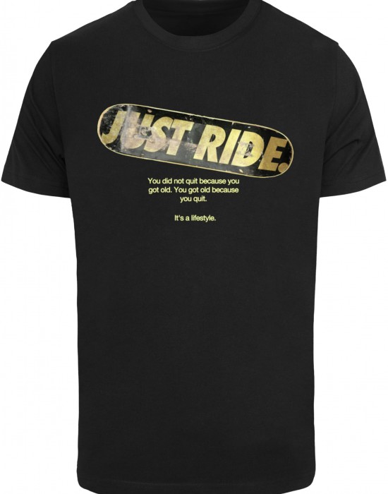 Мъжка тениска в черен цвят Mister Tee Just Ride, Mister Tee, Тениски - Complex.bg