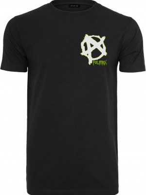 Мъжка тениска в черен цвят Mister Tee Politrix Мъжка тениска в черен цвят Mister Tee Politrix