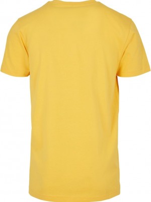 Мъжка тениска в жълт цвят Mister Tee Everyday She Hustling Мъжка тениска в жълт цвят Mister Tee Everyday She Hustling