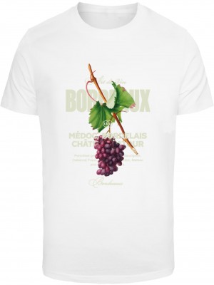 Мъжка тениска в бял цвят Mister Tee Bordeaux Мъжка тениска в бял цвят Mister Tee Bordeaux