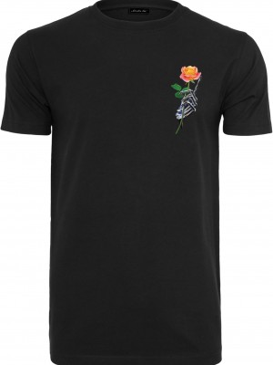 Мъжка тениска в черен цвят Mister Tee Chrome Skeleton Hand Мъжка тениска в черен цвят Mister Tee Chrome Skeleton Hand