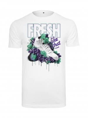 Мъжка тениска в бял цвят Mister Tee Fresh Like That Мъжка тениска в бял цвят Mister Tee Fresh Like That