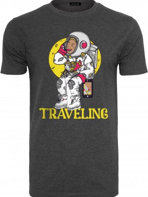 Мъжка тениска в сив цвят Mister Tee Traveling Мъжка тениска в сив цвят Mister Tee Traveling