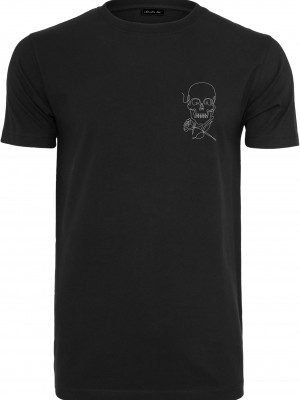 Мъжка тениска в черен цвят Mister Tee Skull One Line Мъжка тениска в черен цвят Mister Tee Skull One Line