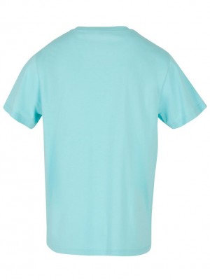 Мъжка тениска в светлосин цвят Mister Tee Home Hoop Мъжка тениска в светлосин цвят Mister Tee Home Hoop