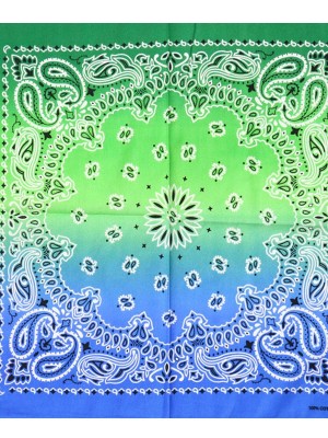 Кърпа за глава бандана HoodStyle Bandana NEW в синьо омбре