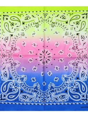 Кърпа за глава бандана HoodStyle Bandana NEW в зелено омбре