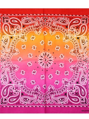 Кърпа за глава бандана HoodStyle Bandana NEW в оранжево омбре