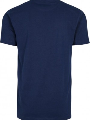 Мъжка тениска в син цвят Mister Tee Liberty Sunset 