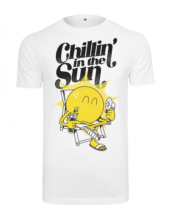Мъжка тениска в бял цвят Mister Tee Chillin the Sun, Mister Tee, Тениски - Complex.bg