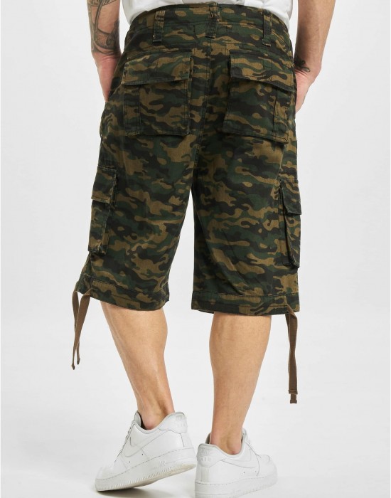 Мъжки къси панталони в камуфлажен десен DEF Camo, DEF, Къси - Complex.bg