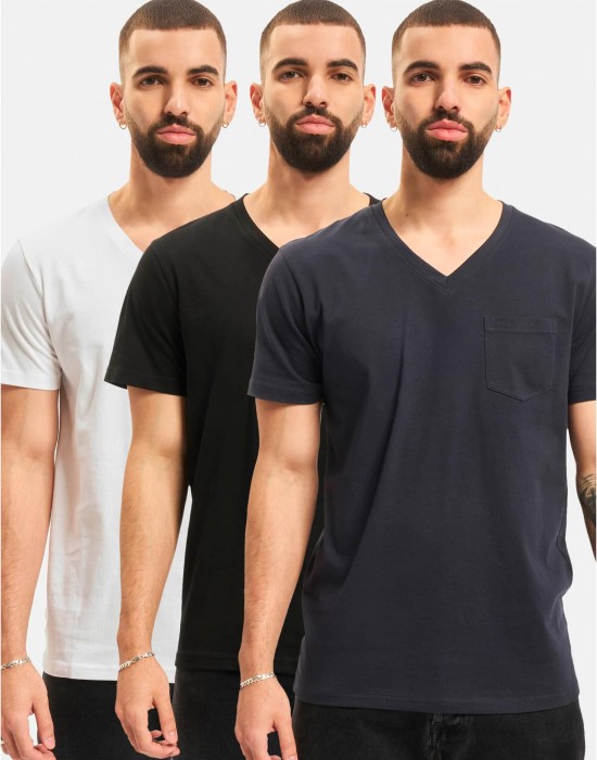 Мъжки комплект от три тениски DEF T-Shirt 3-Pack, DEF, Тениски - Complex.bg