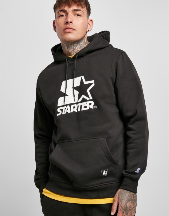 Мъжки суичър в черен цвят Starter The Classic Logo, STARTER, Суичъри - Complex.bg