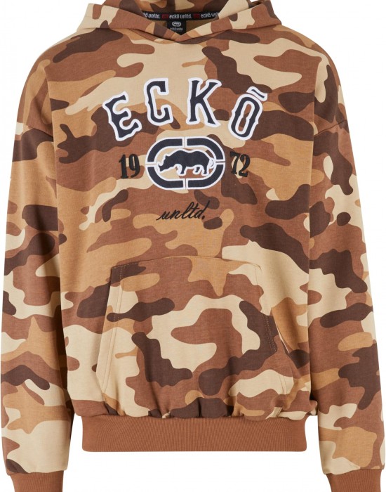 Мъжки суичър в камуфлажен цвят Ecko Unltd Camo Oversized, Eckō Unltd, Суичъри - Complex.bg
