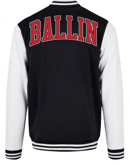 Мъжко колежанско яке Ballin 23 College Jacket, Urban Classics, Колежански - Complex.bg