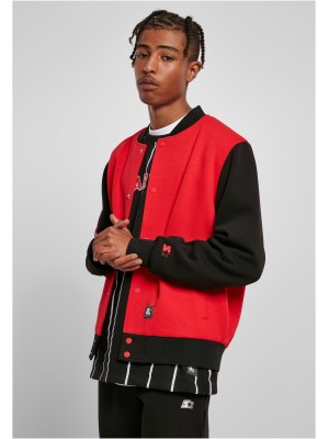 Мъжко колежанско яке в червено Starter 71 College Jacket 