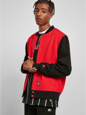 Мъжко колежанско яке в червено Starter 71 College Jacket 