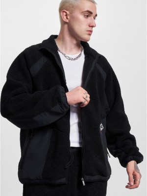 Мъжко пухено яке в черен цвят  SOUTHPOLE  Sherpa 