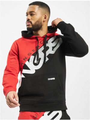 Мъжки черно-червен суичър Dangerous DNGRS Proteles