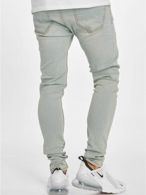 Мъжки слим дънки DEF Holger в светлосин цвят