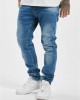 Мъжки тесни Slim Fit дънки DEF Hines в син цвят, DEF, Дънки - Complex.bg