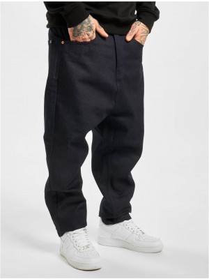 Мъжки широки дънки в цвят индиго Rocawear Hammer