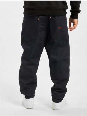 Мъжки широки дънки в цвят индиго Rocawear Hammer