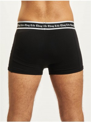 Мъжки боксерки в черен цвят Thug Life Boxershorts Мъжки боксерки в черен цвят Thug Life Boxershorts