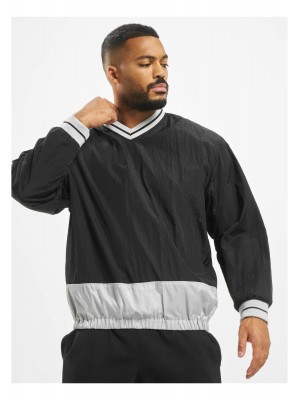 Мъжка блуза DEF Huddle в черен цвят