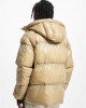 Широко зимно яке в бежов цвят UNISEX DEF Jacket Shiny, DEF, Зимни якета - Complex.bg