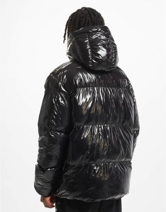 Зимно широко яке в черен цвят UNISEX DEF Jacket Shiny, DEF, Зимни якета - Complex.bg