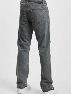 Мъжки свободни дънки в сив цвят DEF Matteo