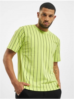 Мъжка тениска в зелен цвят DEF Lucky 