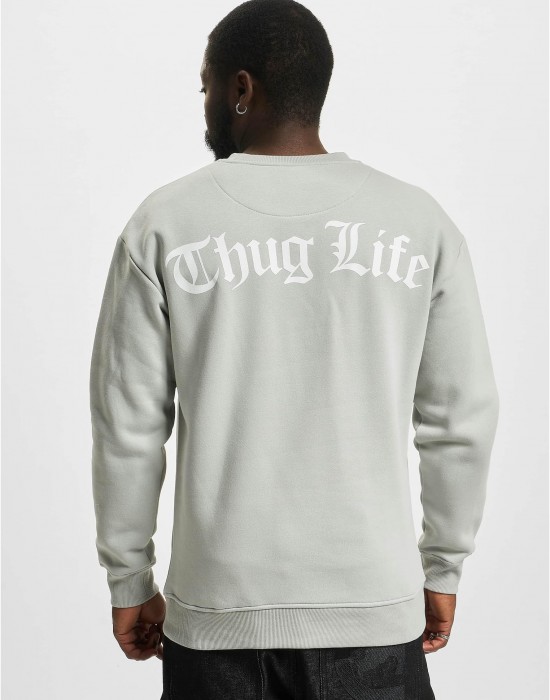 Мъжка блуза в сив цвят Thug Life Hit The Streets, Thug Life, Блузи - Complex.bg