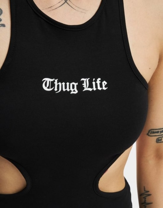 Дамска спортна рокля в черен цвят Thug Life Dress, Thug Life, Рокли - Complex.bg
