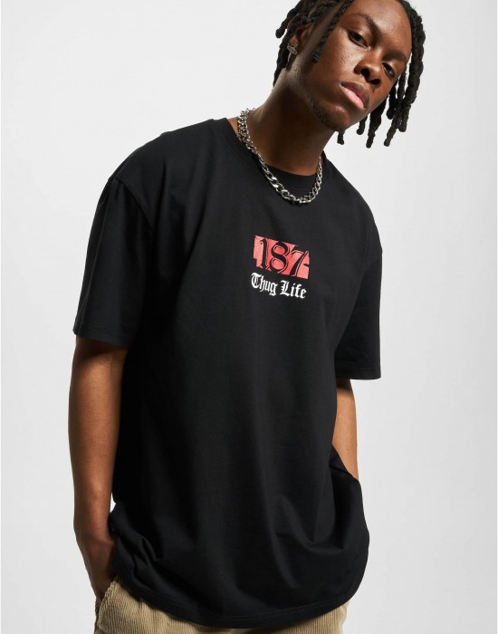 Мъжка тениска в черен цвят Thug Life Trojan Horse, Thug Life, Тениски - Complex.bg