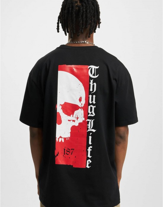 Мъжка тениска в черен цвят Thug Life Trojan Horse, Thug Life, Тениски - Complex.bg
