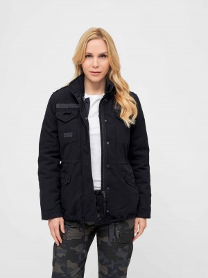 Премиум дамско яке в черен цвят Brandit Women M65 Giant  Премиум дамско яке в черен цвят Brandit Women M65 Giant